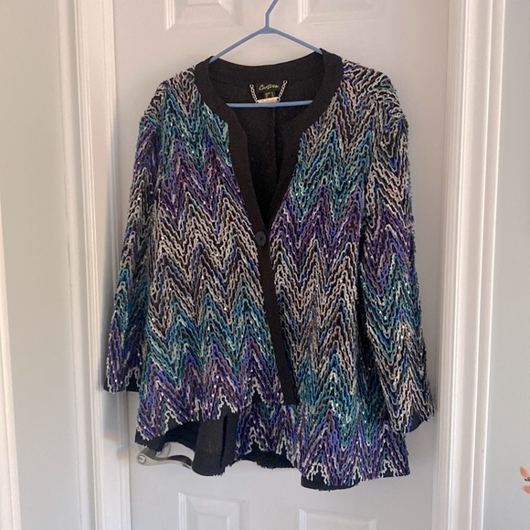 Cartise Asymmetrical Top/Jacket - Picture 1 of 6
